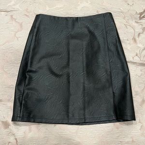 Topshop Black Mini Skirt
